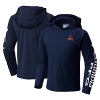 Youth Columbia St Louis Cardinals Terminal Tackle Long Sleeve Hoodie T-Shirt