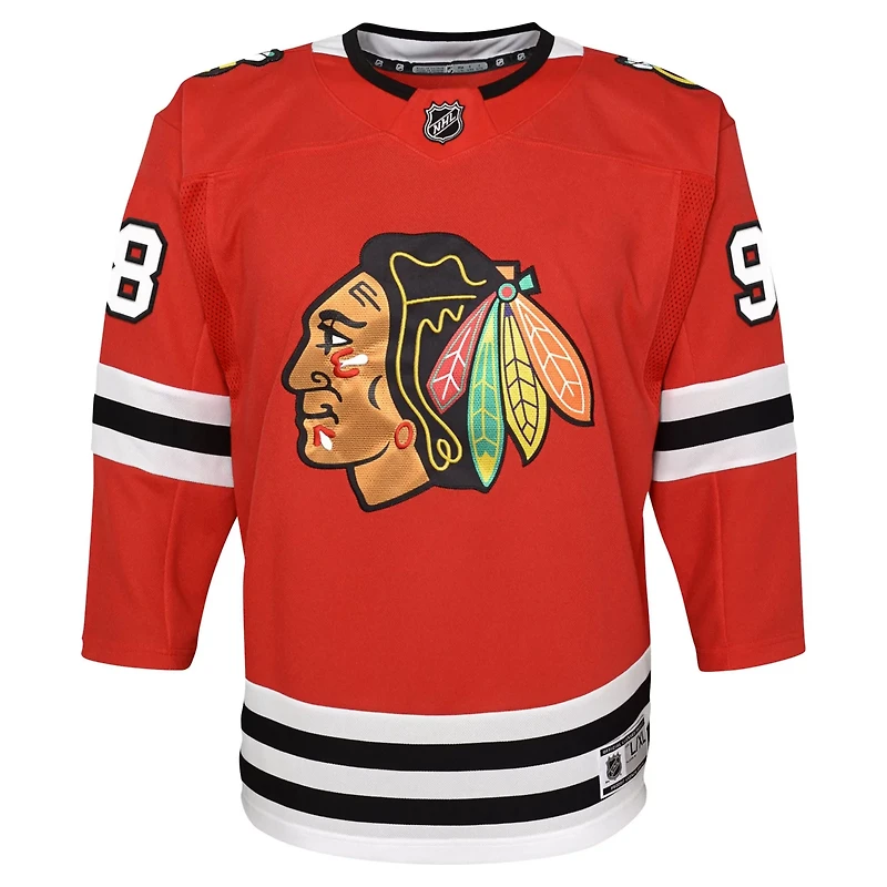 Youth Connor Bedard Chicago Blackhawks Home Premier Player Jersey