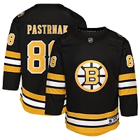 Youth David Pastrnak Boston Bruins Home Premier Player Jersey