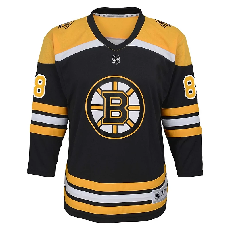 Youth David Pastrnak Boston Bruins Home Replica Player Jersey