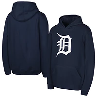 Youth Detroit Tigers Team Primary Logo Pullover Hoodie