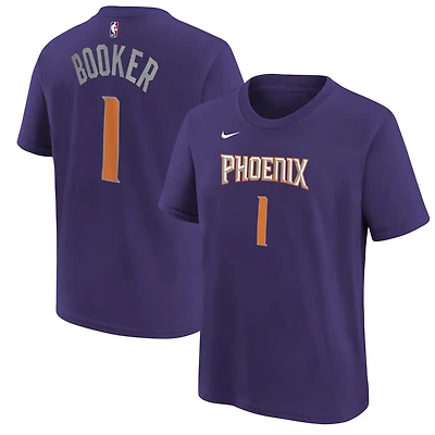 Youth Devin Booker Phoenix Suns Icon Name  Number T-Shirt
