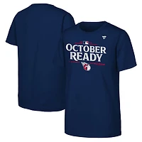 Youth Fanatics Cleveland Guardians 2024 MLB Postseason Locker Room T-Shirt