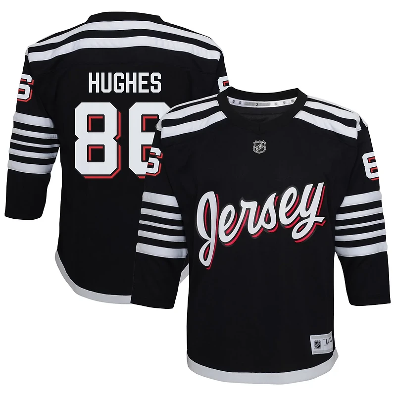 Youth Jack Hughes New Jersey Devils Alternate Replica Player