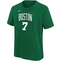 Youth Jaylen Boston Celtics Icon Name  Number T-Shirt