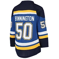 Youth Jordan Binnington St Louis s Home Replica Player Jersey