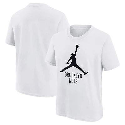 Youth Jordan Brand Brooklyn Nets Essential Jumpman Logo T-Shirt