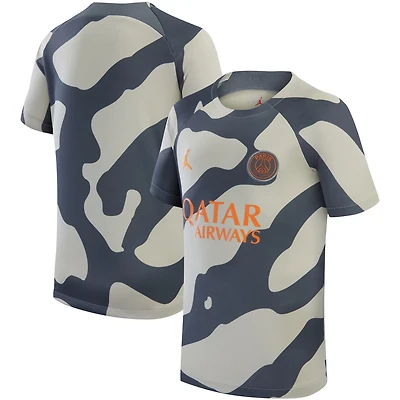 Youth Jordan Brand Paris Saint-Germain 2023 24 Academy Pro Performance Pre-Match Top