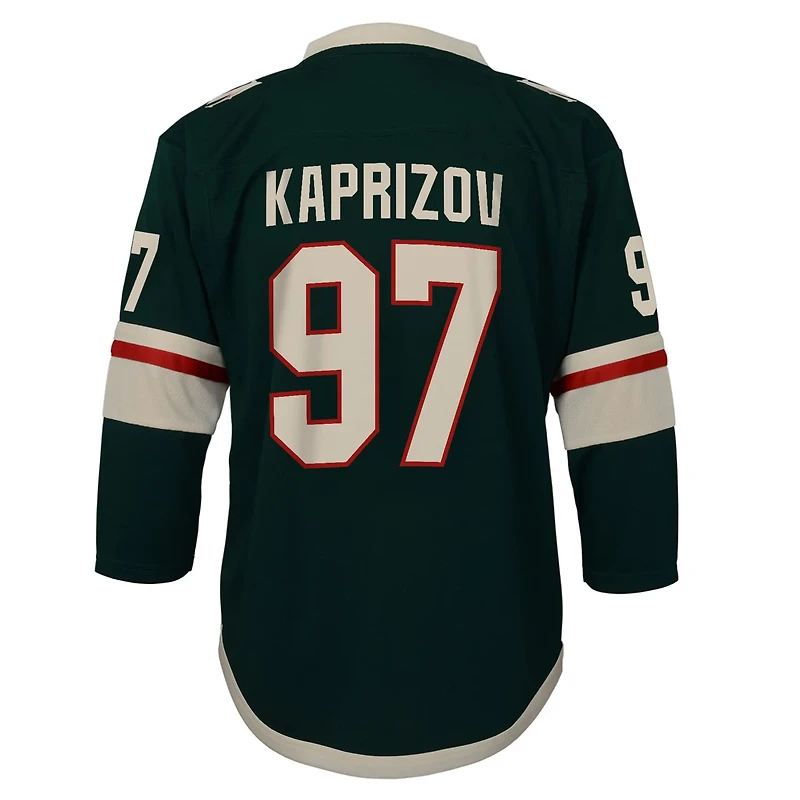Youth Kirill Kaprizov Minnesota Wild Home Replica Player Jersey