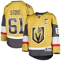 Youth Mark Stone Vegas en Knights Home Captain Patch Premier Player Jersey