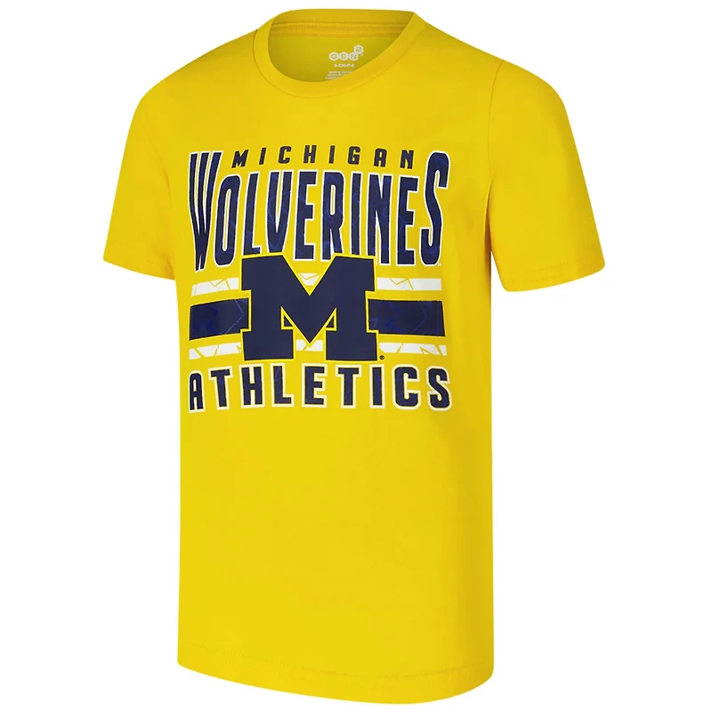 Youth Michigan Wolverines the Mix T-Shirt Combo Set