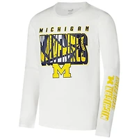 Youth Michigan Wolverines the Mix T-Shirt Combo Set