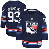Youth Mika Zibanejad New York Rangers Alternate Replica Player Jersey