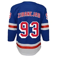 Youth Mika Zibanejad New York Rangers Home Premier Player Jersey