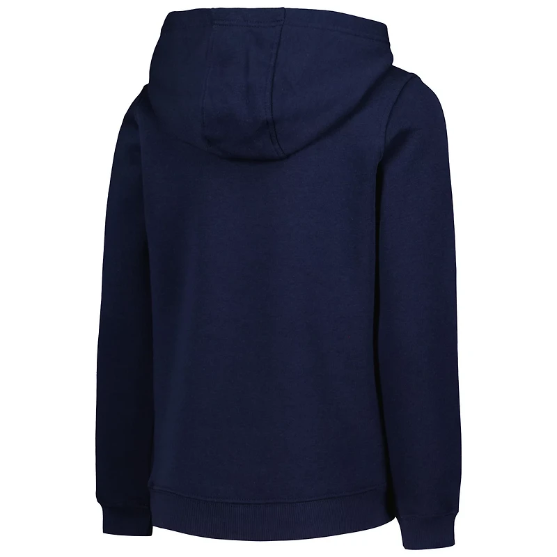 Youth Milwaukee Brewers Team Primary Logo Pullover Hoodie