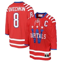 Youth Mitchell  Ness Alexander Ovechkin Washington Capitals 2015 Blue Line Player Jersey
