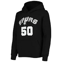 Youth Mitchell  Ness David Robinson San Antonio Spurs Hardwood Classics Name Number Pullover Hoodie