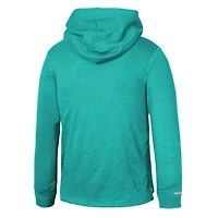 Youth Mitchell  Ness San Antonio Spurs Hardwood Classics Legendary Slub Lightweight Pullover Hoodie