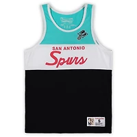 Youth Mitchell  Ness San Antonio Spurs Hardwood Classics Special Script Tank Top