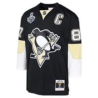 Youth Mitchell  Ness Sidney Crosby Pittsburgh Penguins 2008 Blue Line Player Jersey