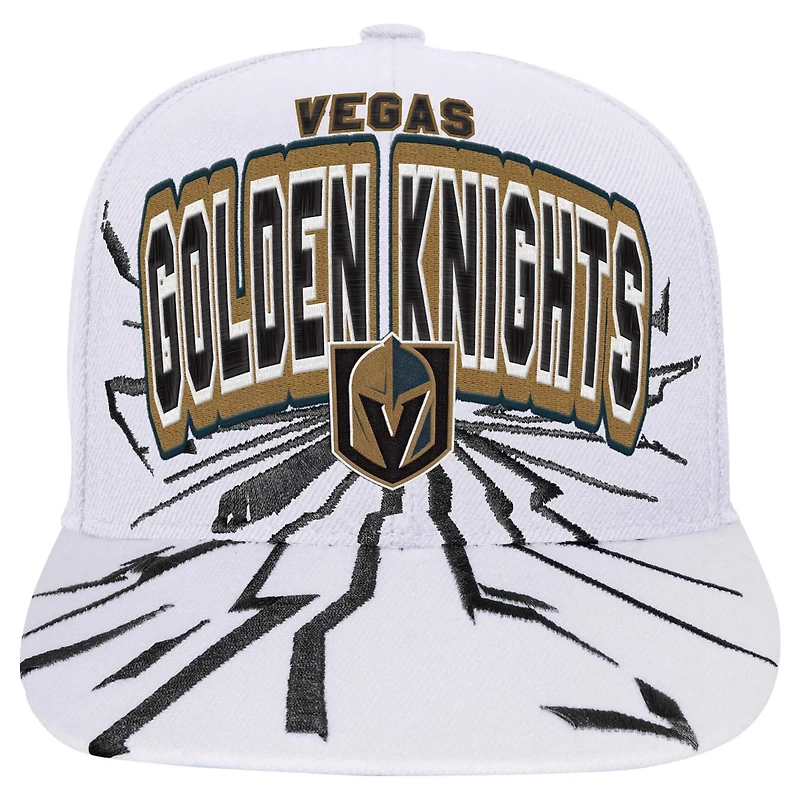 Youth Mitchell Ness Vegas Golden Knights After Shock Snapback Hat