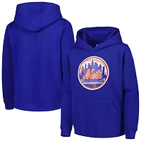 Youth New York Mets Team Primary Logo Pullover Hoodie