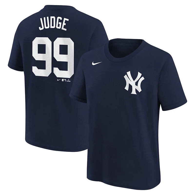 Youth Nike Aaron Judge New York Yankees Home Player Name Number T-Shirt