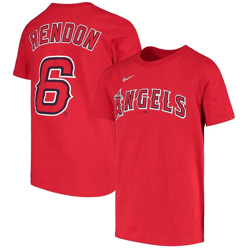 Youth Nike Anthony Rendon Los Angeles Angels Name  Number T-Shirt