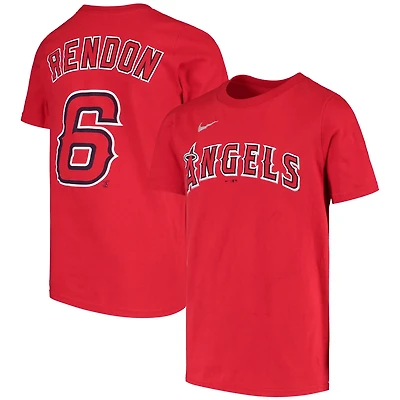 Youth Nike Anthony Rendon Los Angeles Angels Name  Number T-Shirt