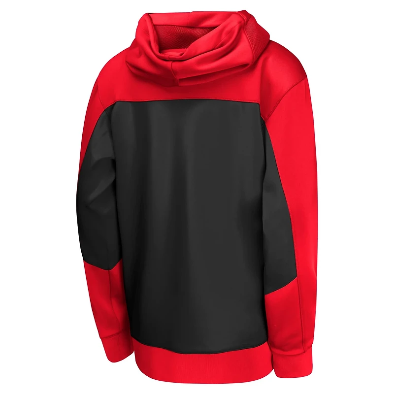 Youth Nike Black Chicago Bulls Authentic On-Court Showtime Performance Full-Zip Hoodie