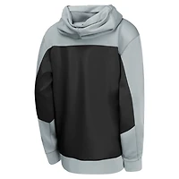 Youth Nike Black San Antonio Spurs Authentic On-Court Showtime Performance Full-Zip Hoodie