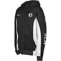 Youth Nike Brooklyn Nets Showtime Performance Full-Zip Hoodie