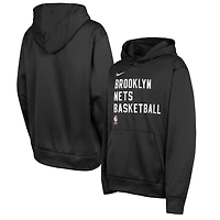 Youth Nike Brooklyn Nets Spotlight Performance Pullover Hoodie
