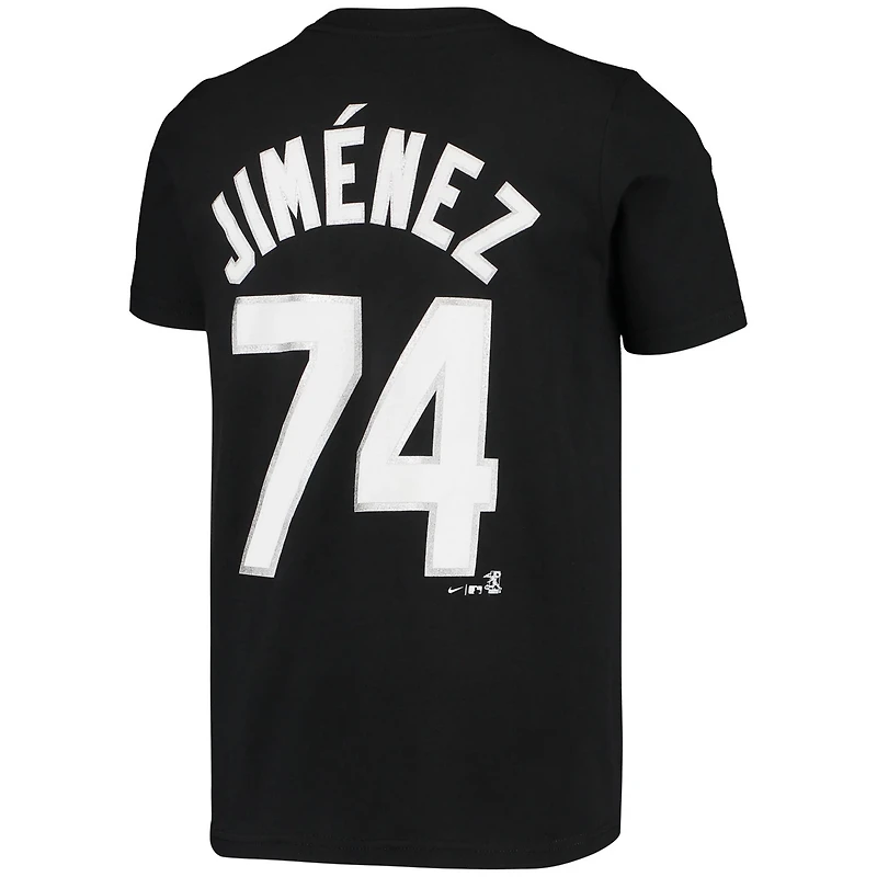 Youth Nike Eloy Jimenez Chicago White Sox Player Name  Number T-Shirt