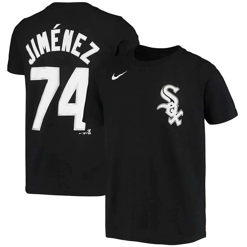 Youth Nike Eloy Jimenez Chicago White Sox Player Name  Number T-Shirt