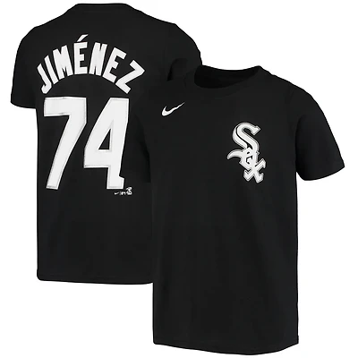 Youth Nike Eloy Jimenez Chicago White Sox Player Name  Number T-Shirt