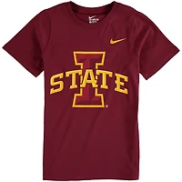 Youth Nike Iowa State Cyclones Cotton Logo T-Shirt