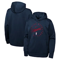 Youth Nike LA Clippers Performance Practice Spotlight Pullover Hoodie
