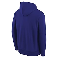 Youth Nike Los Angeles Dodgers Authentic Collection Therma-FIT Hoodie