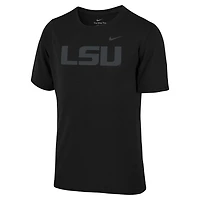Youth Nike LSU Tigers Blackout Legend Performance T-Shirt