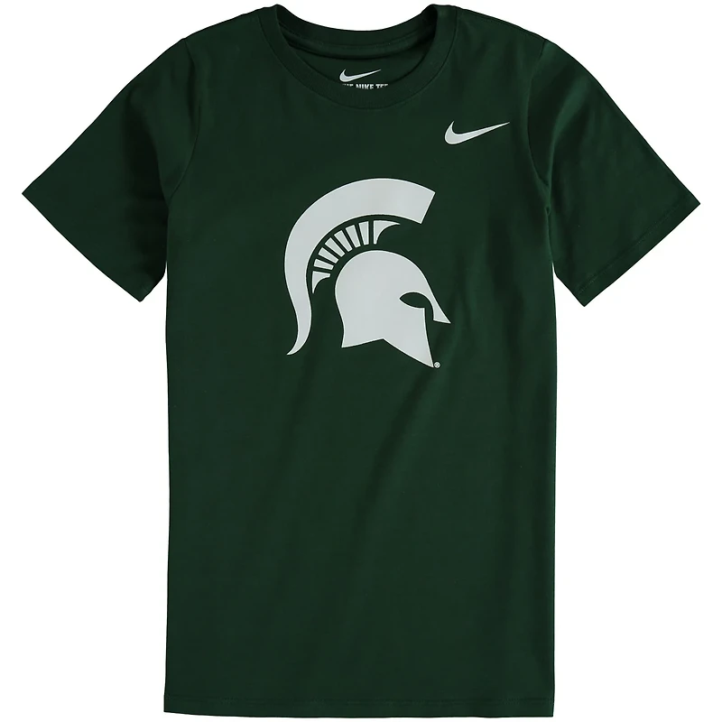Youth Nike Michigan State Spartans Cotton Logo T-Shirt