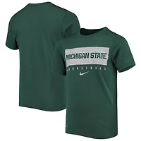 Youth Nike Michigan State Spartans Legend Basketball Practice Performance T-Shirt