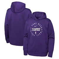 Youth Nike Phoenix Suns Performance Practice Spotlight Pullover Hoodie