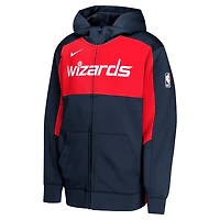 Youth Nike Red Washington Wizards Authentic On-Court Showtime Performance Full-Zip Hoodie
