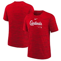 Youth Nike St Louis Cardinals Authentic Collection Practice Performance T-Shirt