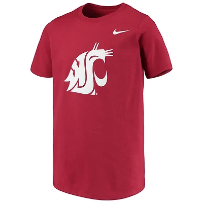 Youth Nike Washington State Cougars Cotton Logo T-Shirt