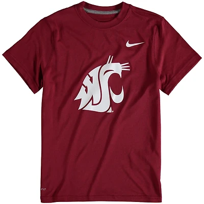 Youth Nike Washington State Cougars Logo Legend Performance T-Shirt