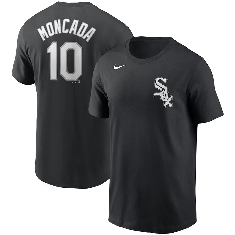 Youth Nike Yoan Moncada Chicago White Sox Player Name Number T-Shirt