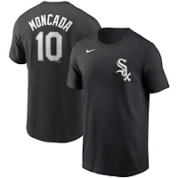 Youth Nike Yoan Moncada Chicago White Sox Player Name  Number T-Shirt