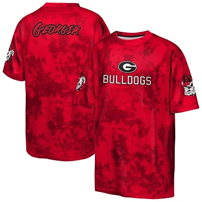 Youth Outerstuff Georgia Bulldogs Off-Side Sublimated T-Shirt